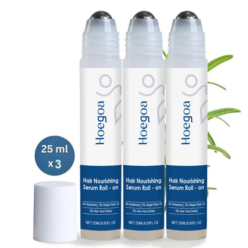 Roll-on Rosemary Hair Growth Serum Anti Hair Loss for Scalp Treatment Nourishing Strengthening Hair Roots Increases Hair Density